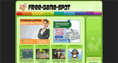 Desktop Screenshot of free-game-spot.com